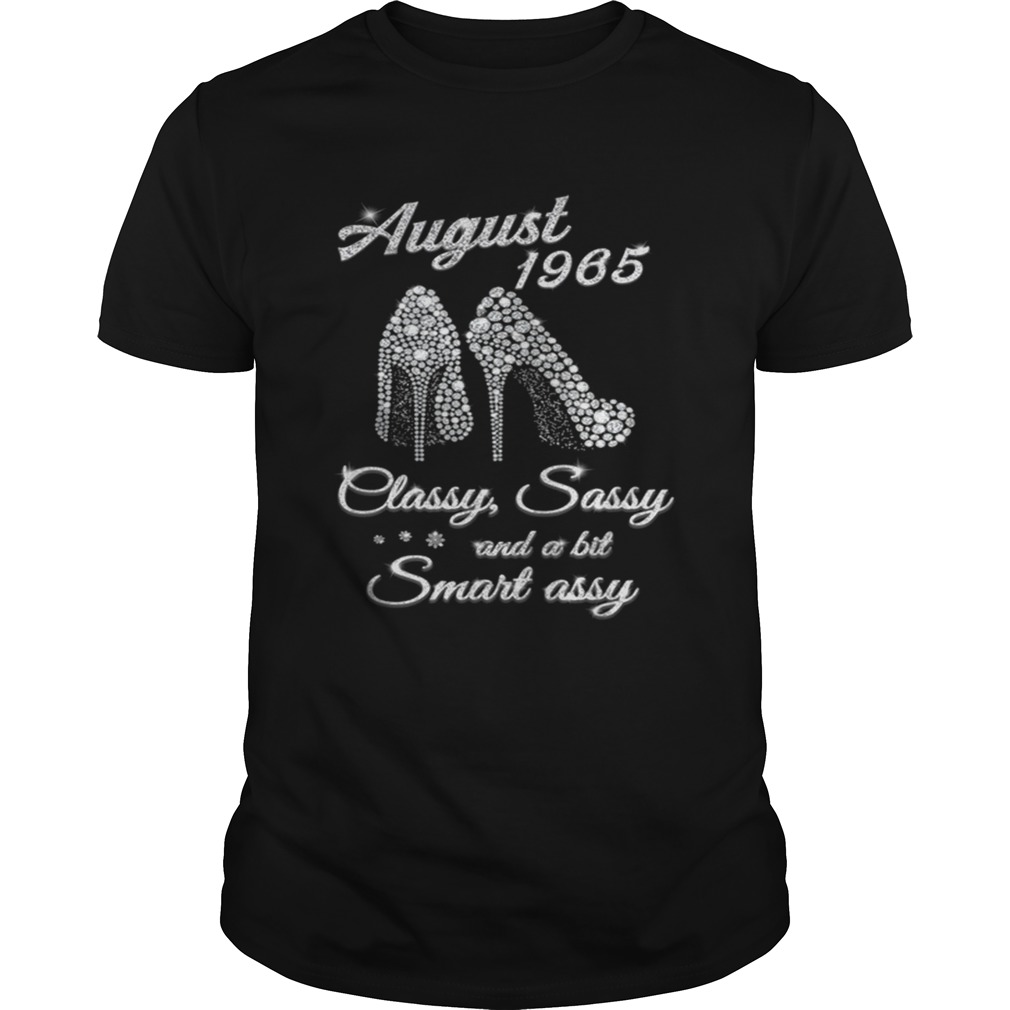 August 1965 Classy And Fabulous 54th Birthday shirt
