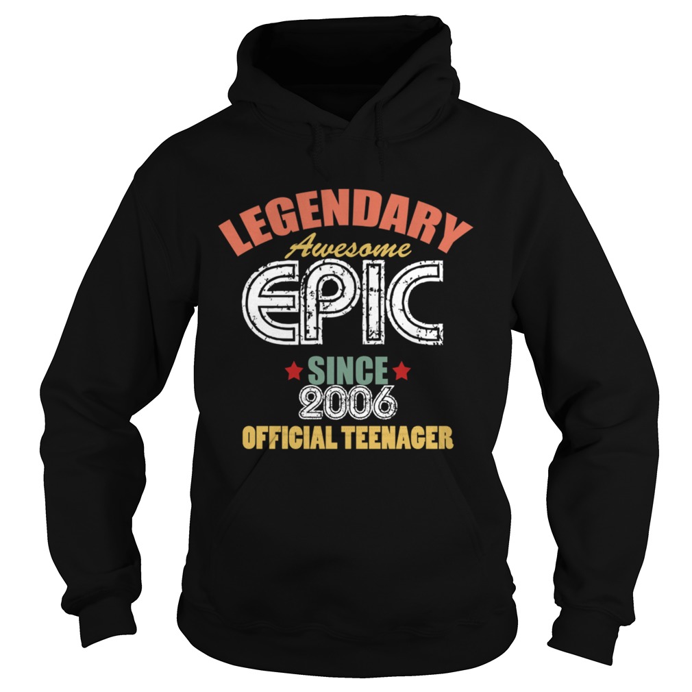 1566991416Official Teenager 13th Birthday Vintage 13 Years Old Gift T-Shirt Hoodie