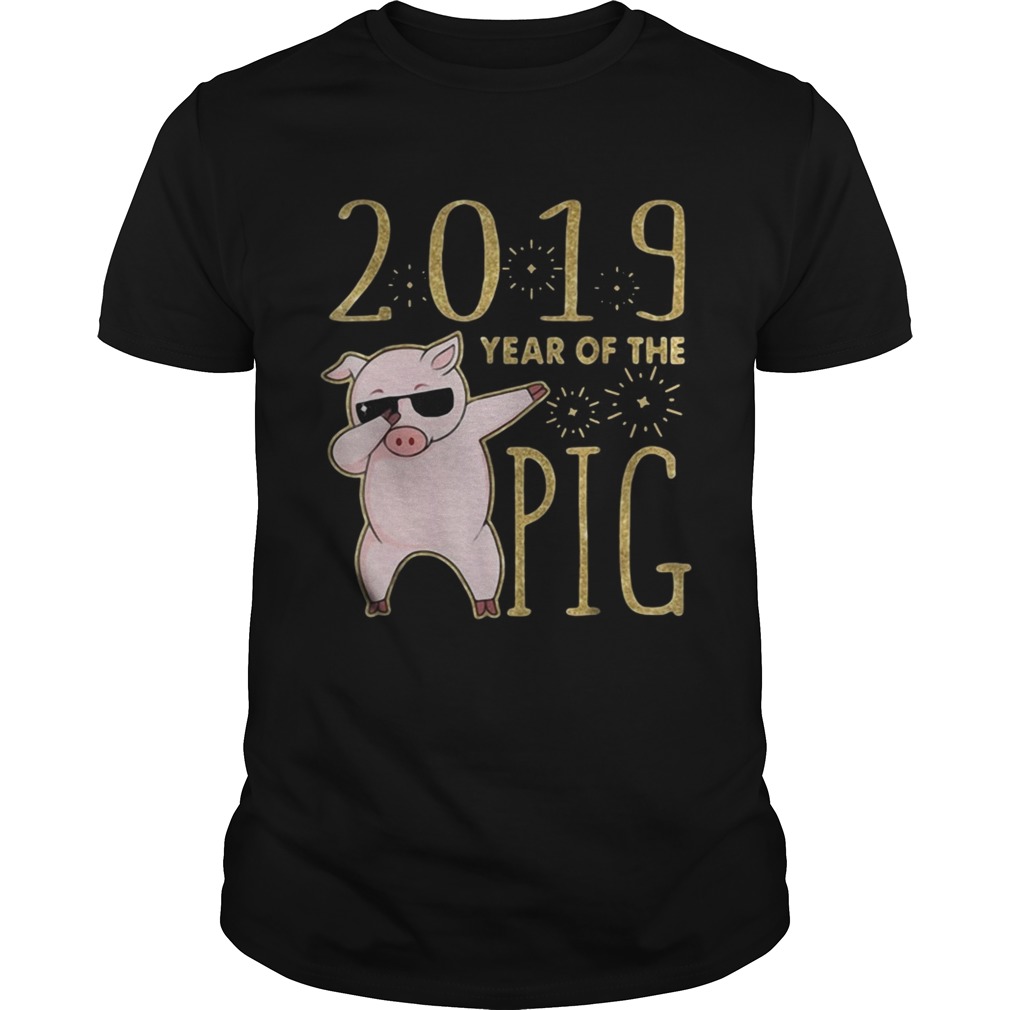 2019 year of the Pig dabbing Unisex