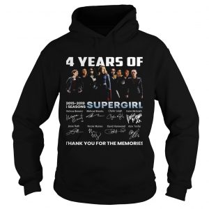 4 years of Supergirl 2019 thank you Hoodie