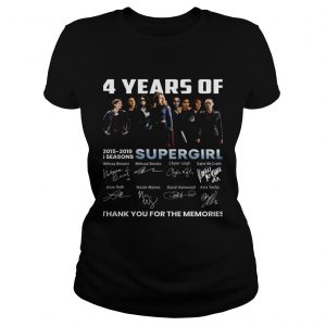 4 years of Supergirl 2019 thank you Ladies Tee