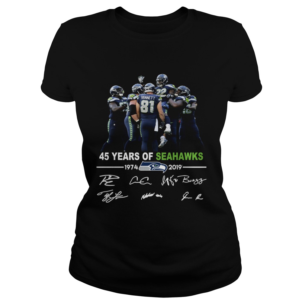 45 years of Seahawks 1947 2019 Classic Ladies