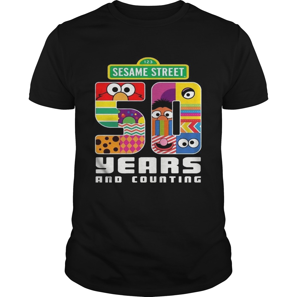 50 Years Of Sesame Street Tshirt
