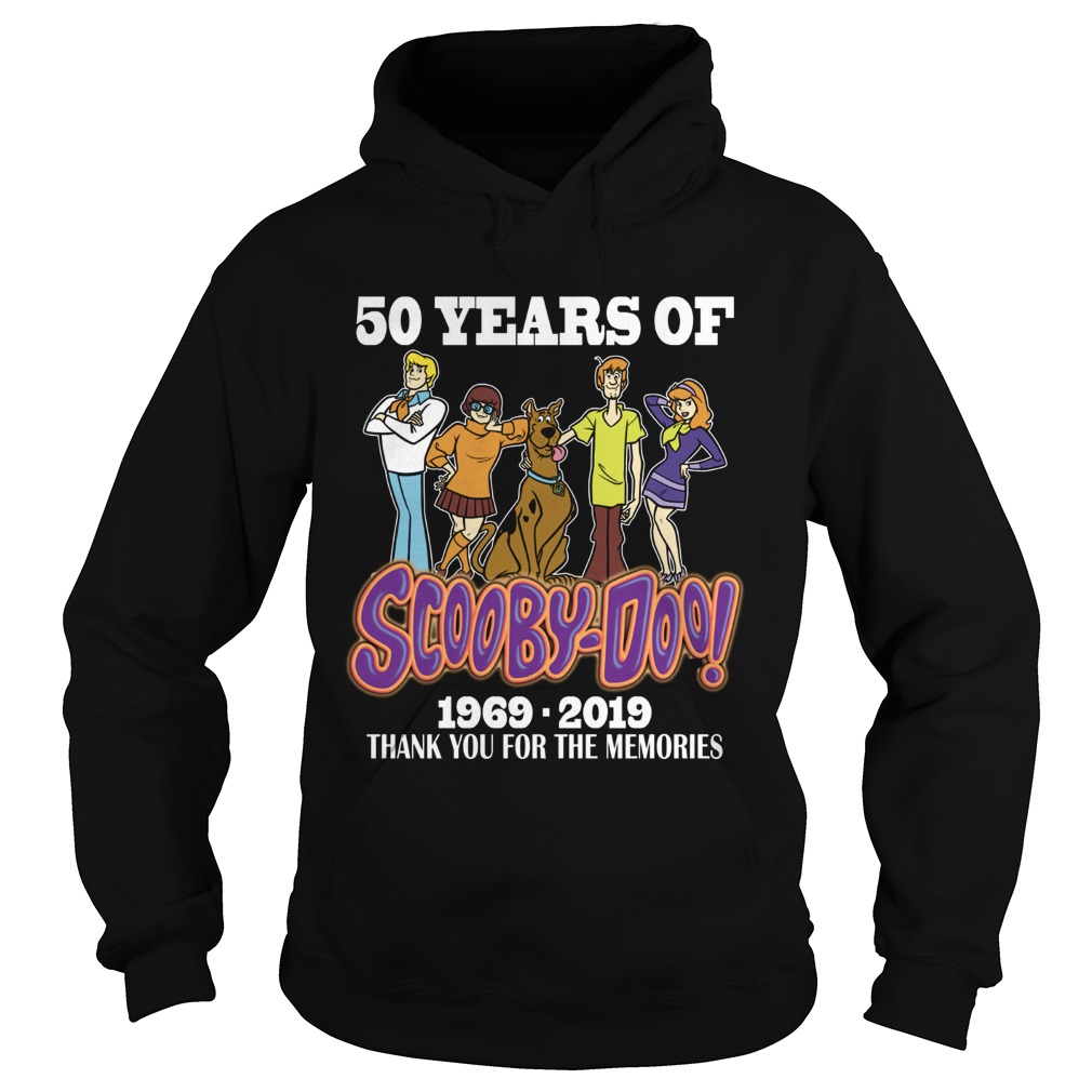 50 years of Scooby Doo 1969 2019 thank you Hoodie