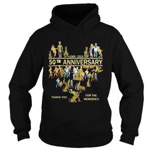 50th anniversary Scooby doo 19692019 thank you for the memories Hoodie
