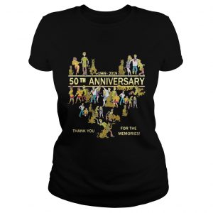 50th anniversary Scooby doo 19692019 thank you for the memories Ladies Tee