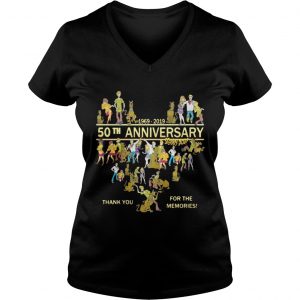 50th anniversary Scooby doo 19692019 thank you for the memories Ladies Vneck