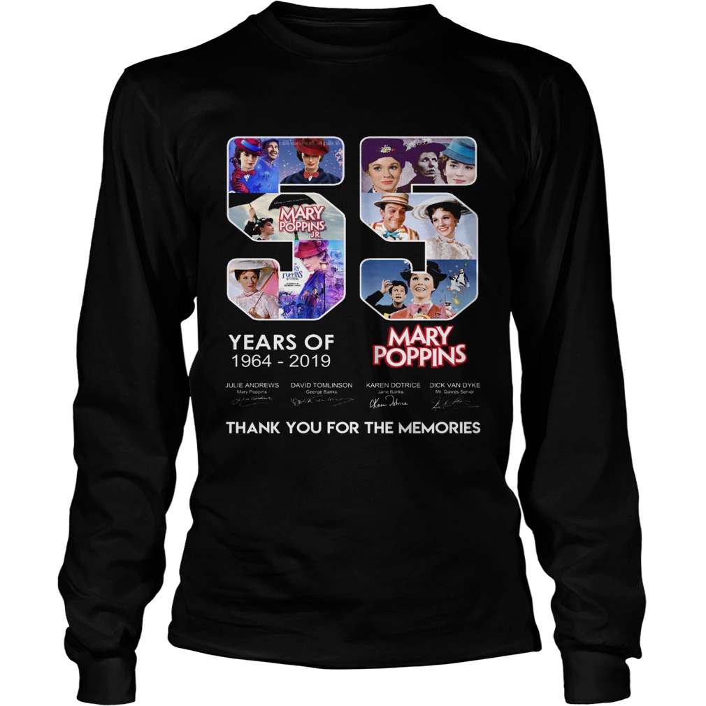 55 years of Mary Poppins 2019 thank you LongSleeve
