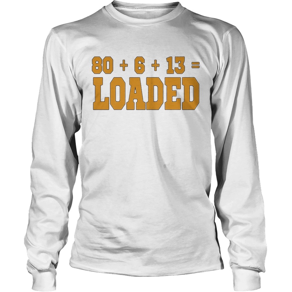 806 13LOADED SHIRT Cleveland Browns Shirt LongSleeve