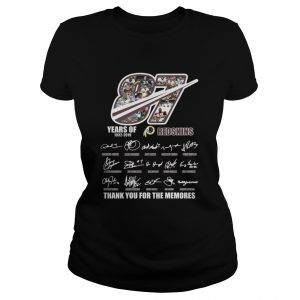 87 Years of 1932 2019 Redskins thank you for the memories Ladies Tee
