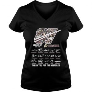 87 Years of 1932 2019 Redskins thank you for the memories Ladies Vneck