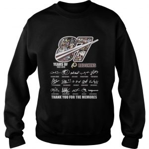 87 Years of 1932 2019 Redskins thank you for the memories Sweatshirt