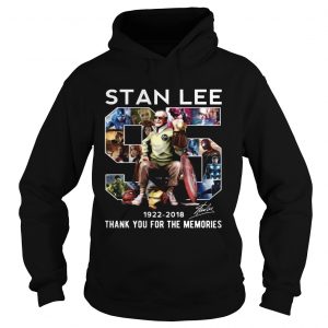 95 Years Of Stan Lee Anniversary The Father Of Marvel Hoodie