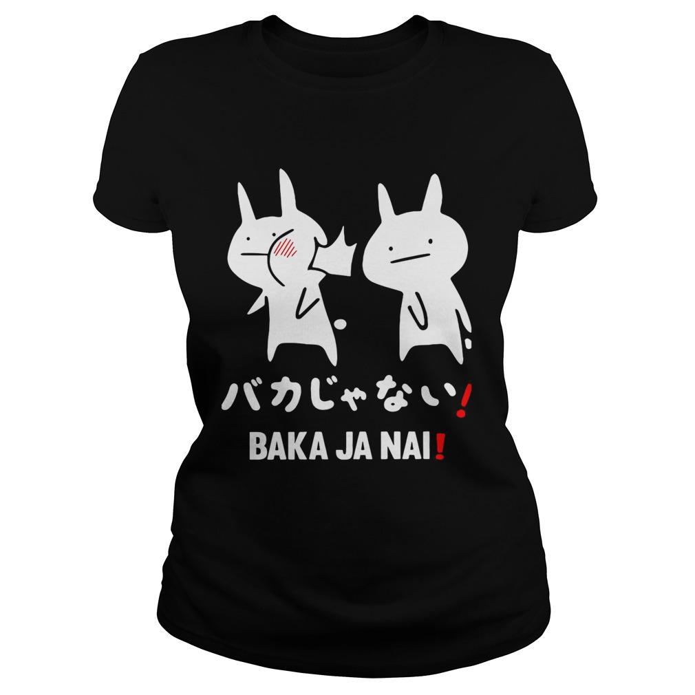 Anime Baka Ja Nai Rabbit slap Classic Ladies