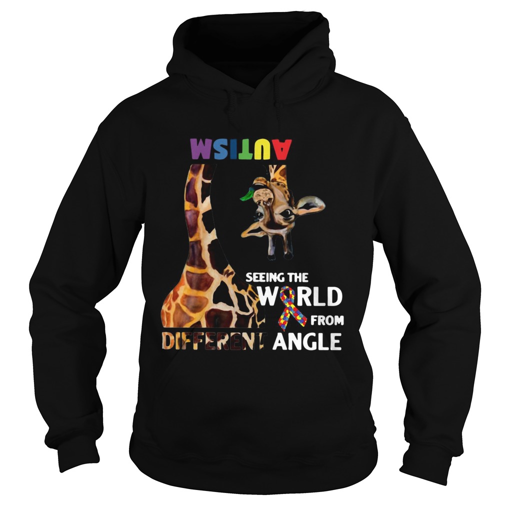 Autism seeing the world from different angle Hoodie