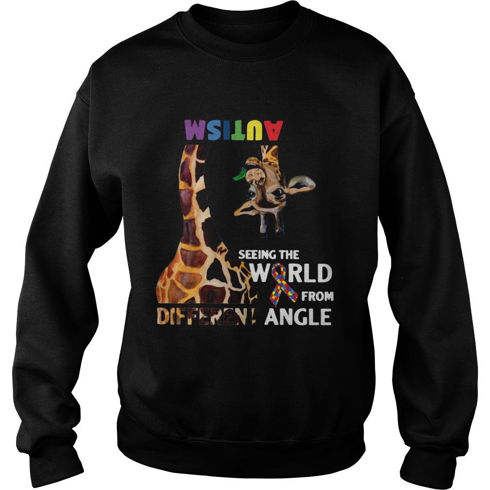Autism seeing the world from different angle Sweatshirt