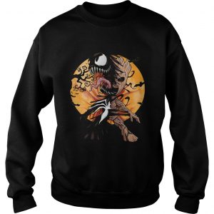 Baby Groot Venom moon Halloween Sweatshirt