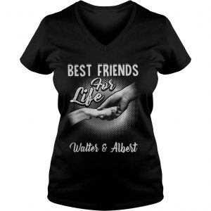 Best friends for life Walter and Albert Ladies Vneck