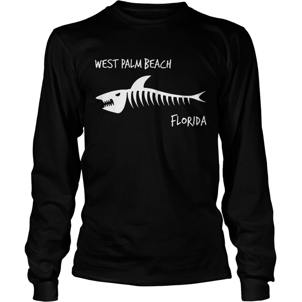 Best price West Palm Beach Florida Shark Skeleton LongSleeve