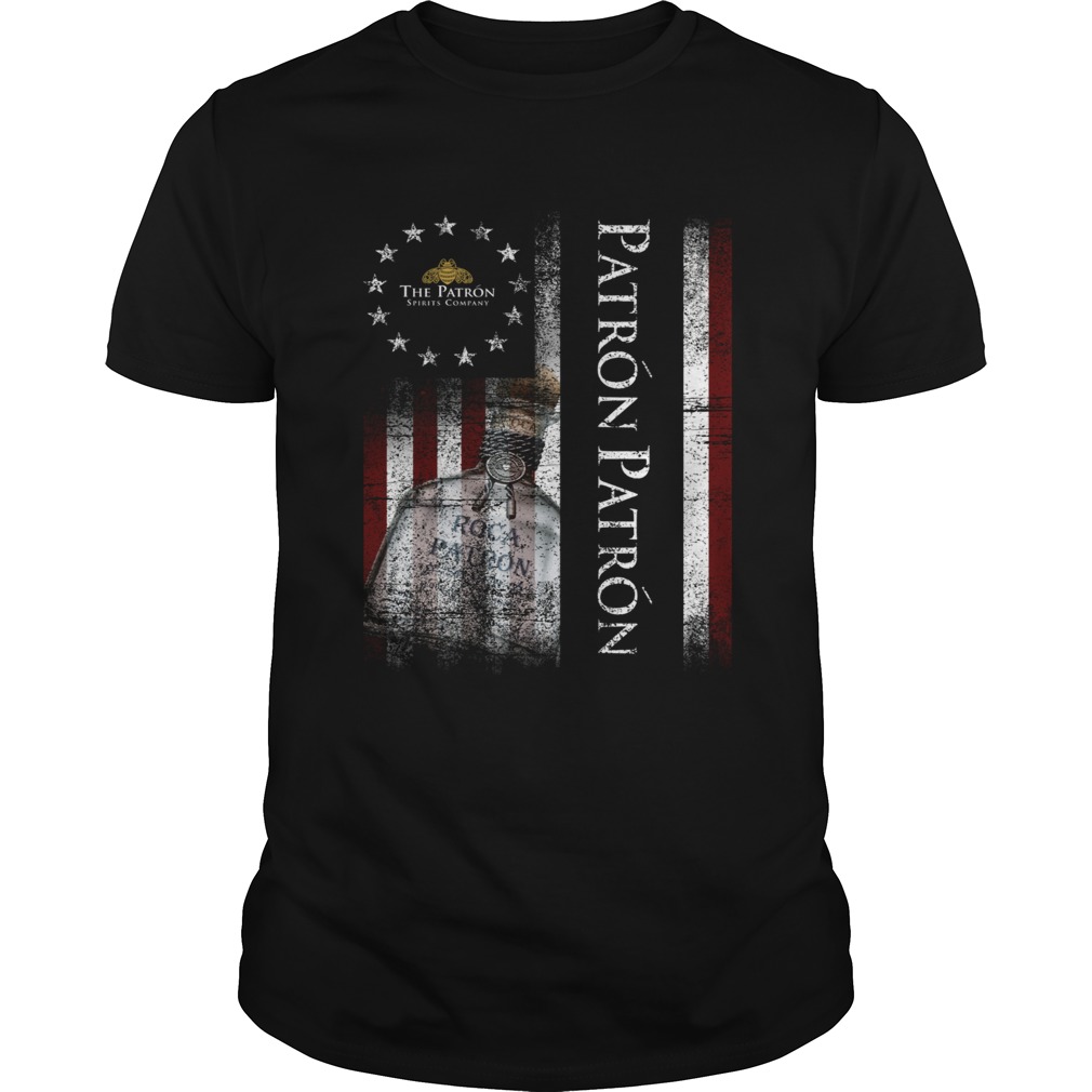 Betsy Ross flag The Patron shirt