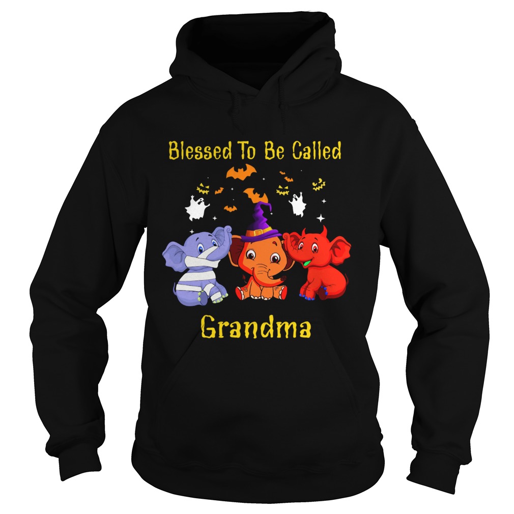 Blessed To Be Called Grandma Elephant TShirt Hoodie