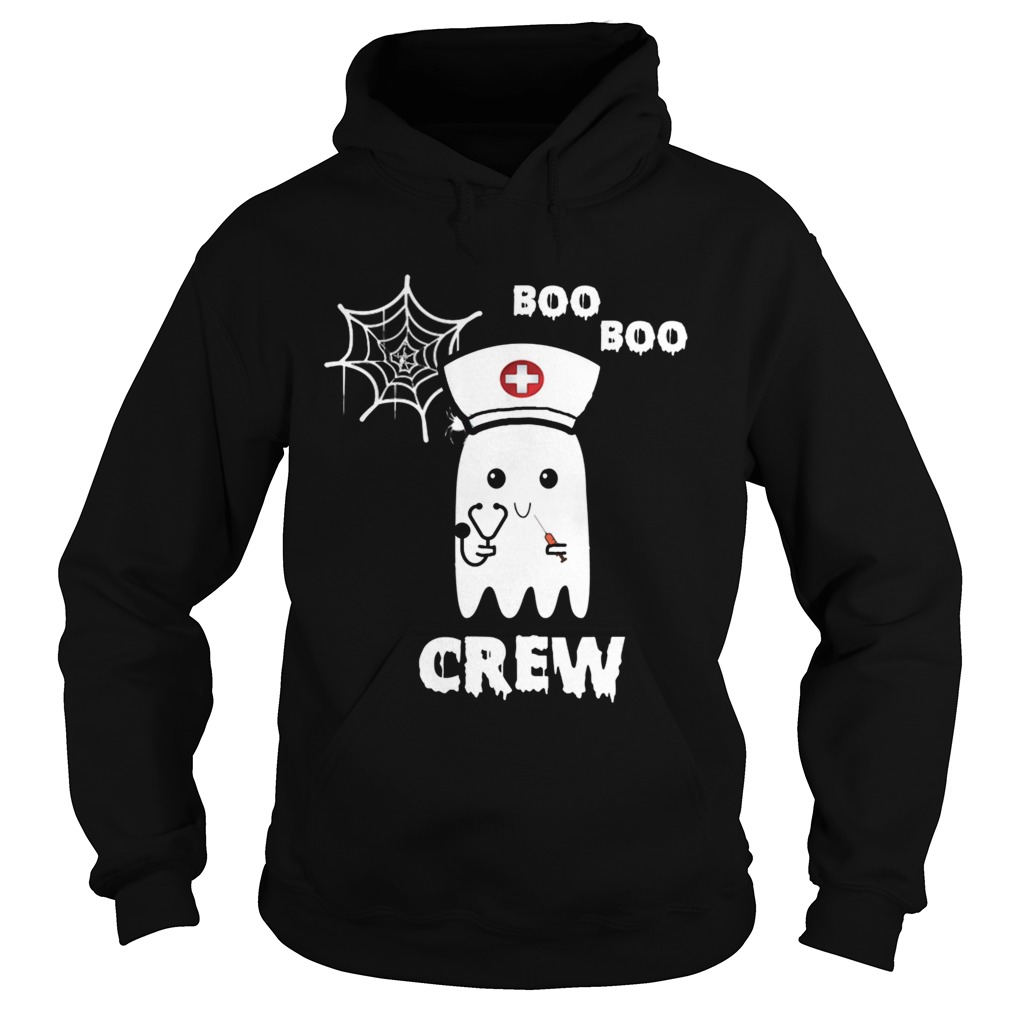 Boo Boo Crew Nurse Ghost Funny Halloween Costume Gift TShirt Hoodie