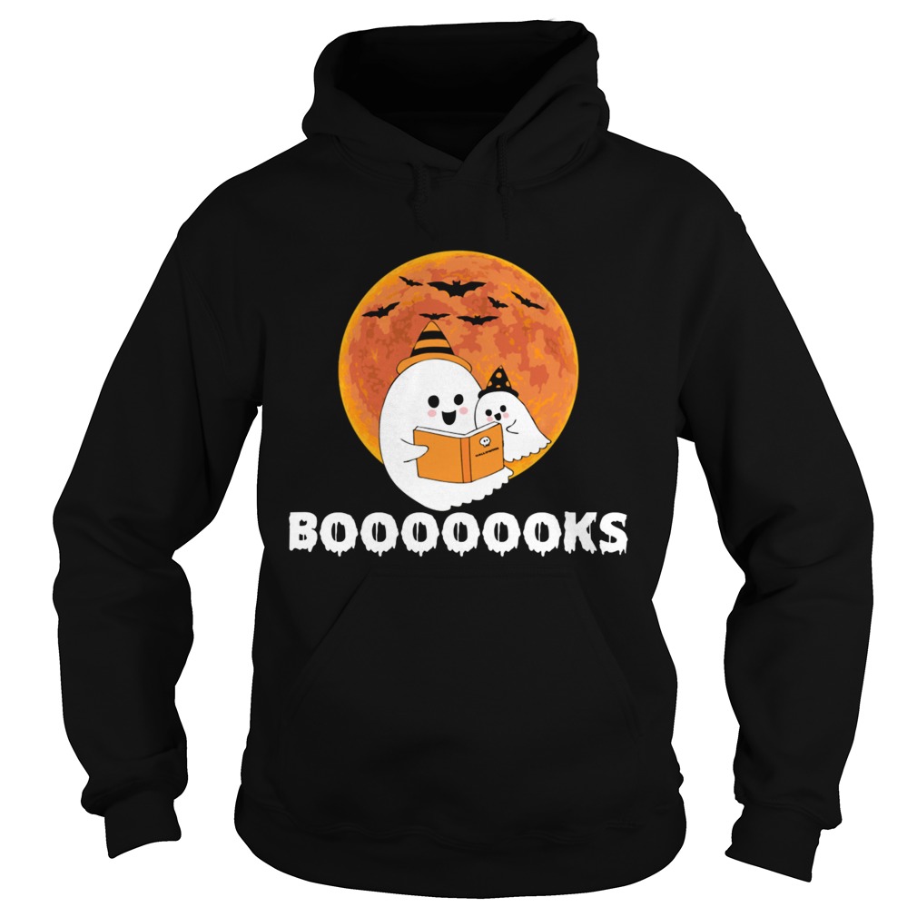 Booooooks Shirt Boo Read Books Halloween TShirt Hoodie