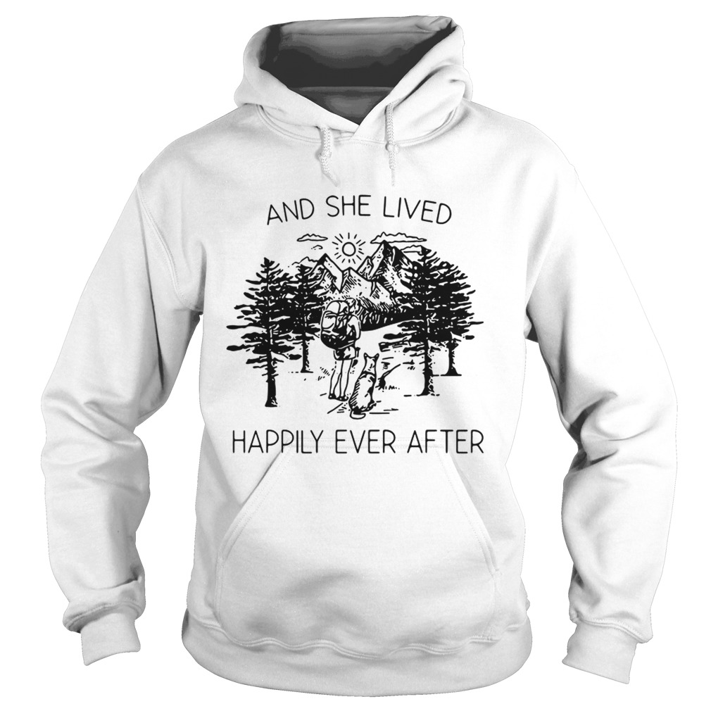 Camping and she lived happily ever after Hoodie