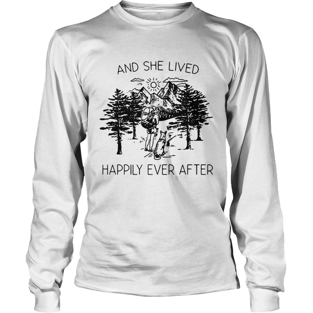 Camping and she lived happily ever after LongSleeve