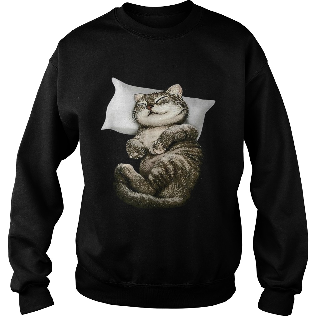 Cat Sleeping Sweatshirt