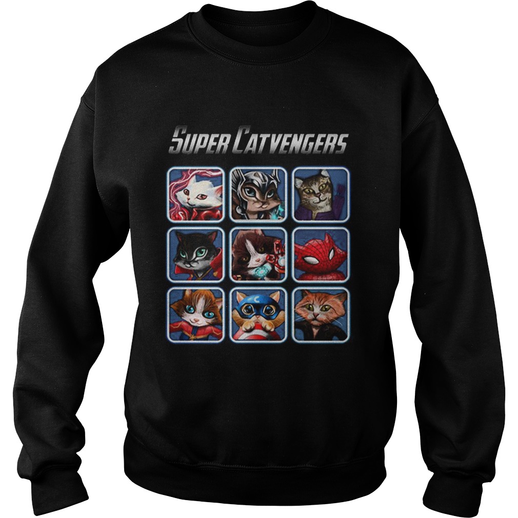 Cat Super Catvengers Avengers Sweatshirt
