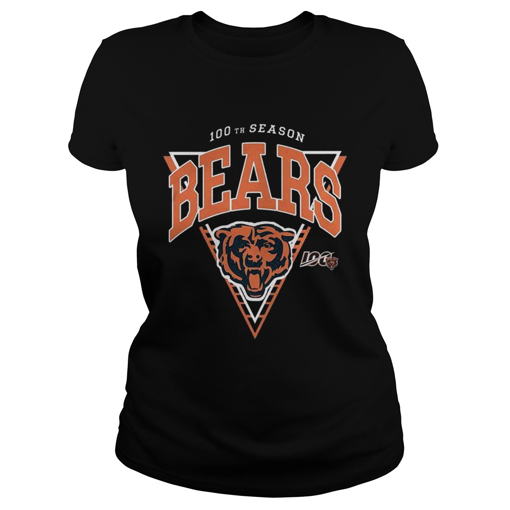 Chicago Bears 100th Season Shirt Classic Ladies