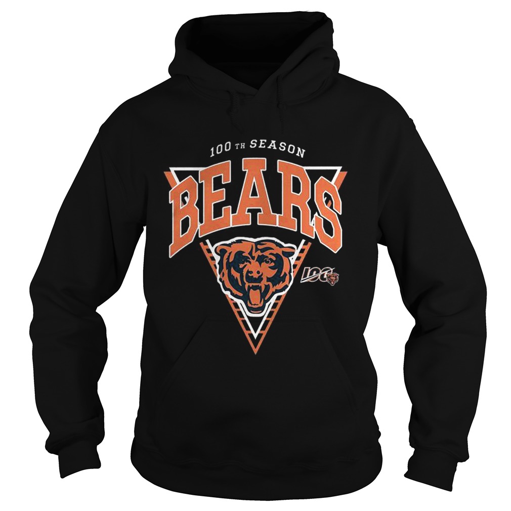 Chicago Bears 100th Season Shirt Hoodie