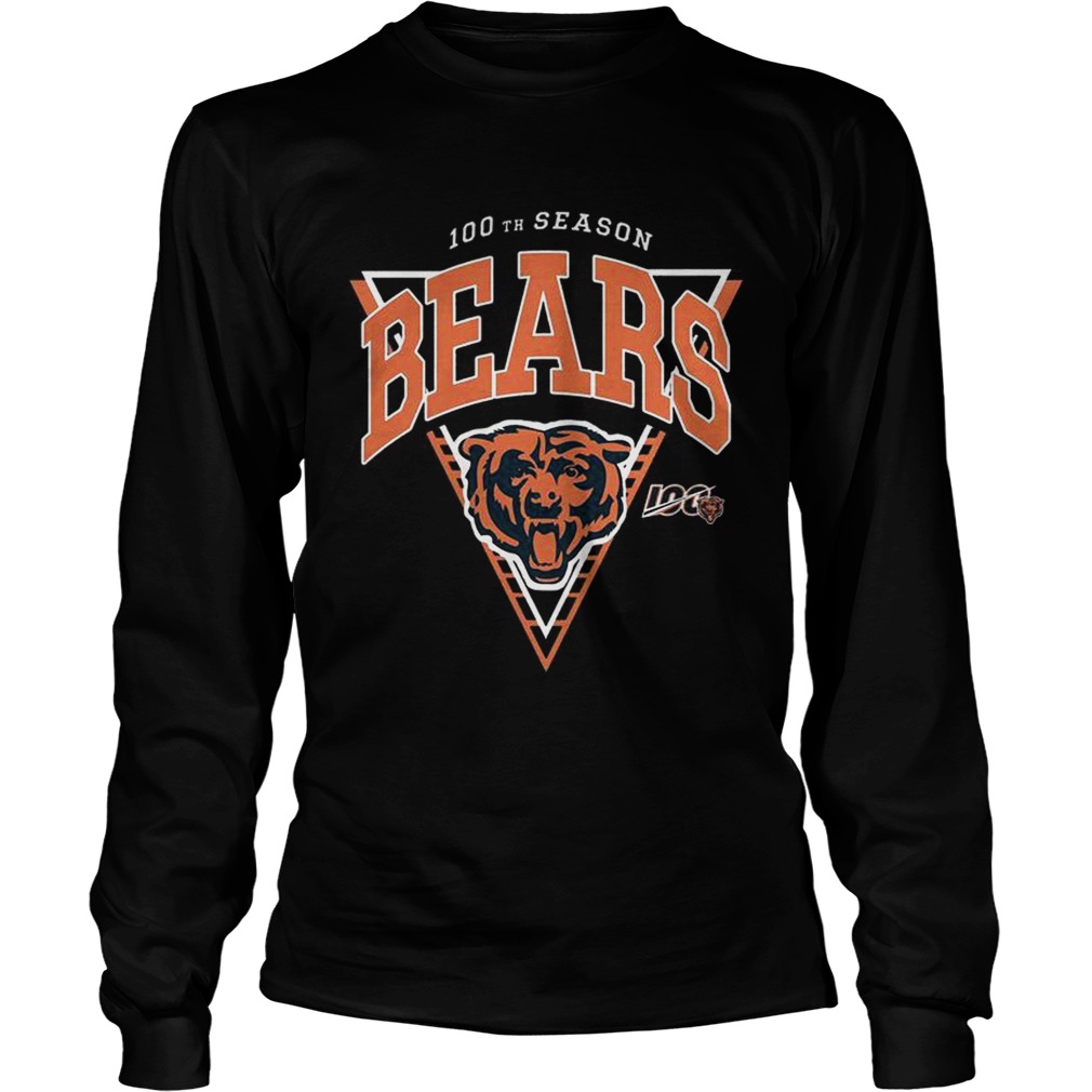 Chicago Bears 100th Season Shirt LongSleeve