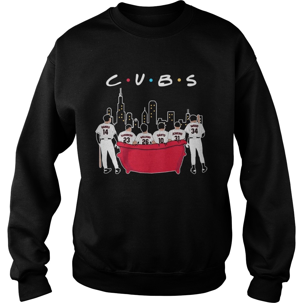 Chicago Cubs Friends TV show Sweatshirt