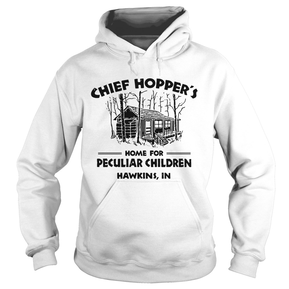 Chief Hoppers home for peculiar children Hawkins IN Hoodie