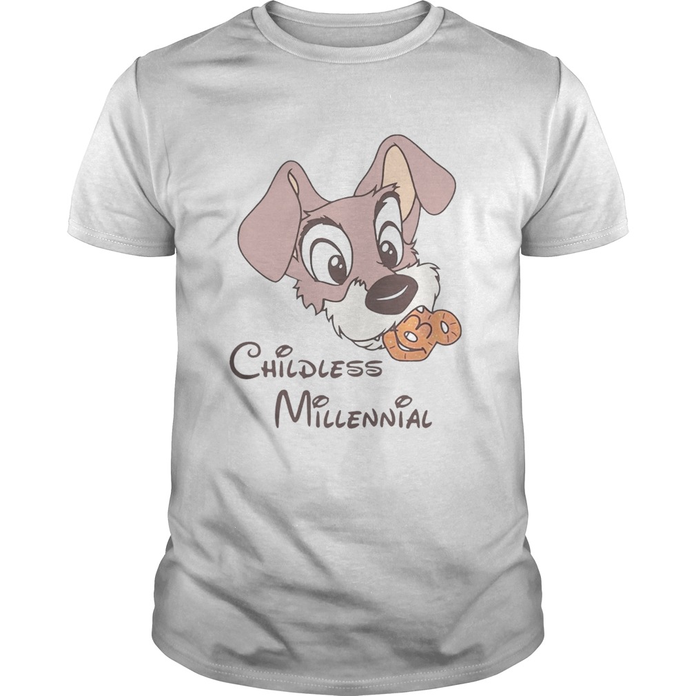 Childless Millennial tee shirts