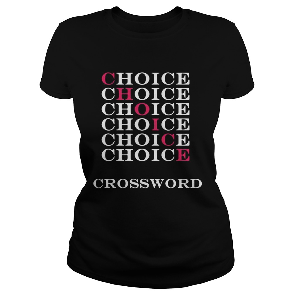 Choice Choice Choice Choice Crossword Classic Ladies