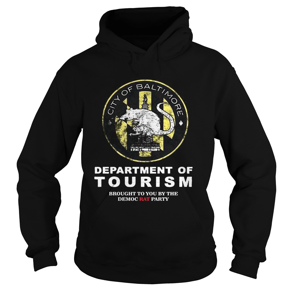 City of Baltimore Department of Tourism Premium Shirt Hoodie