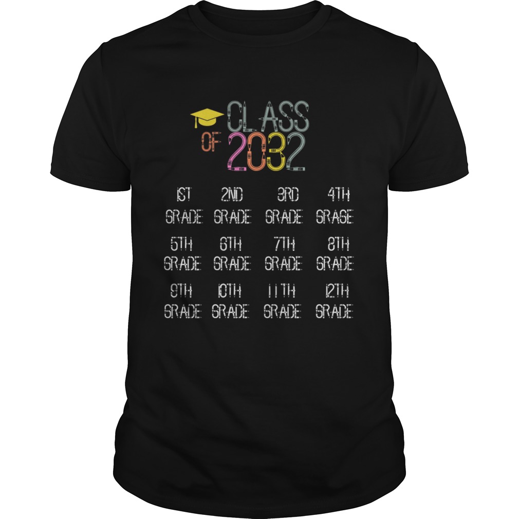 Class of 2032 Grow With Me TShirt