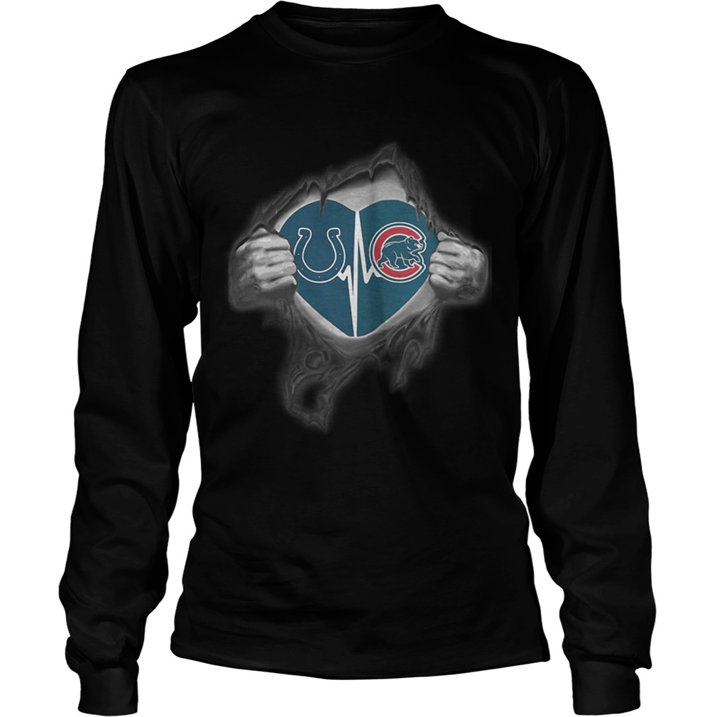 Colts Cubs Its in my heart inside me LongSleeve