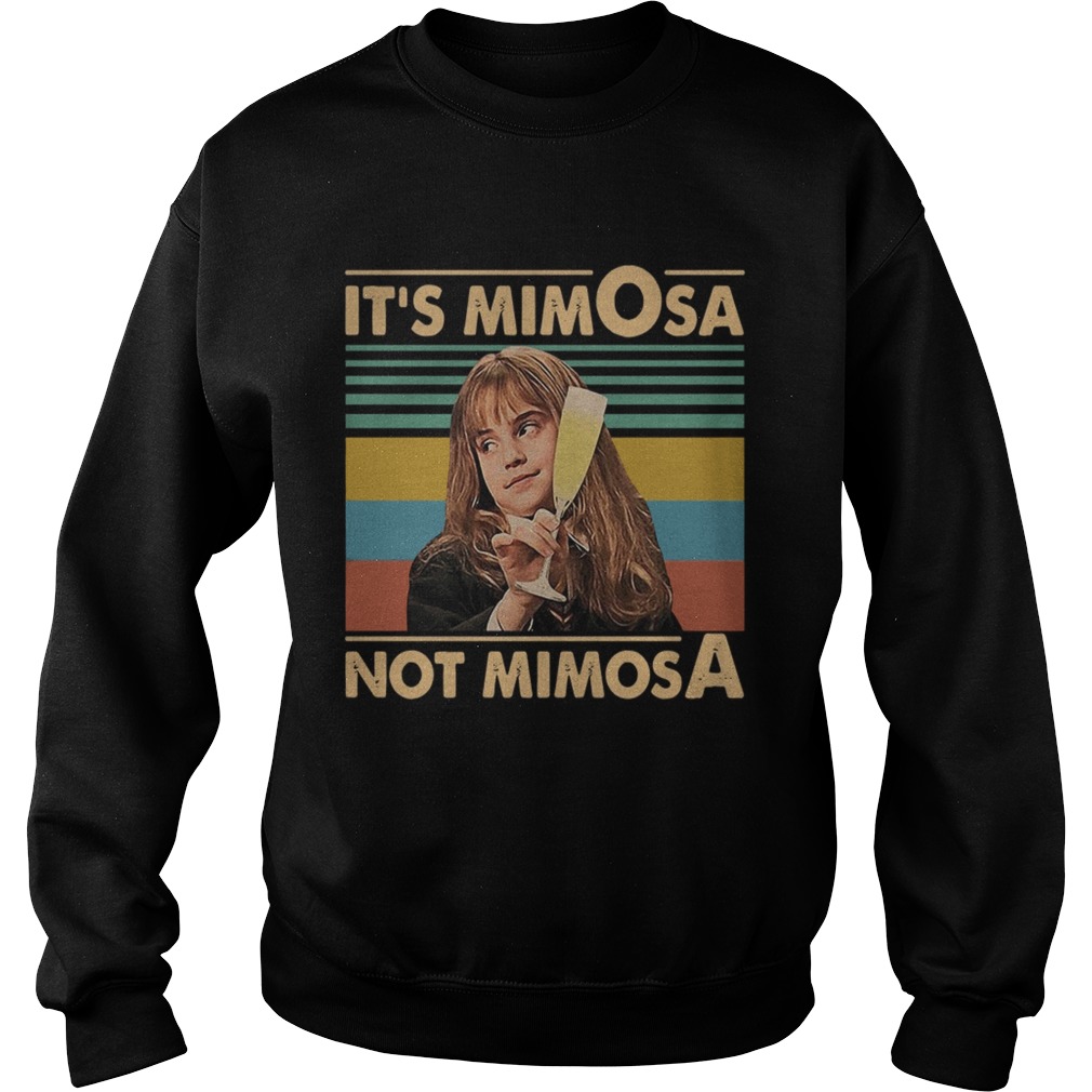 Emma Watson Its Mimosa Not Mimosa vintage Sweatshirt