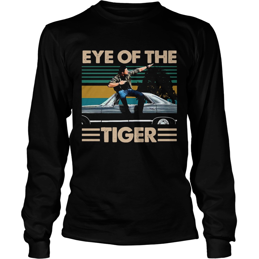 Eye of the tiger Supernatural retro LongSleeve