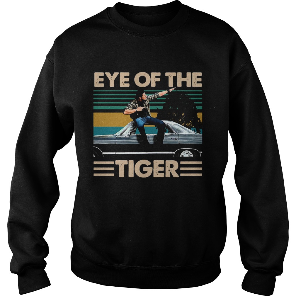 Eye of the tiger Supernatural retro Sweatshirt