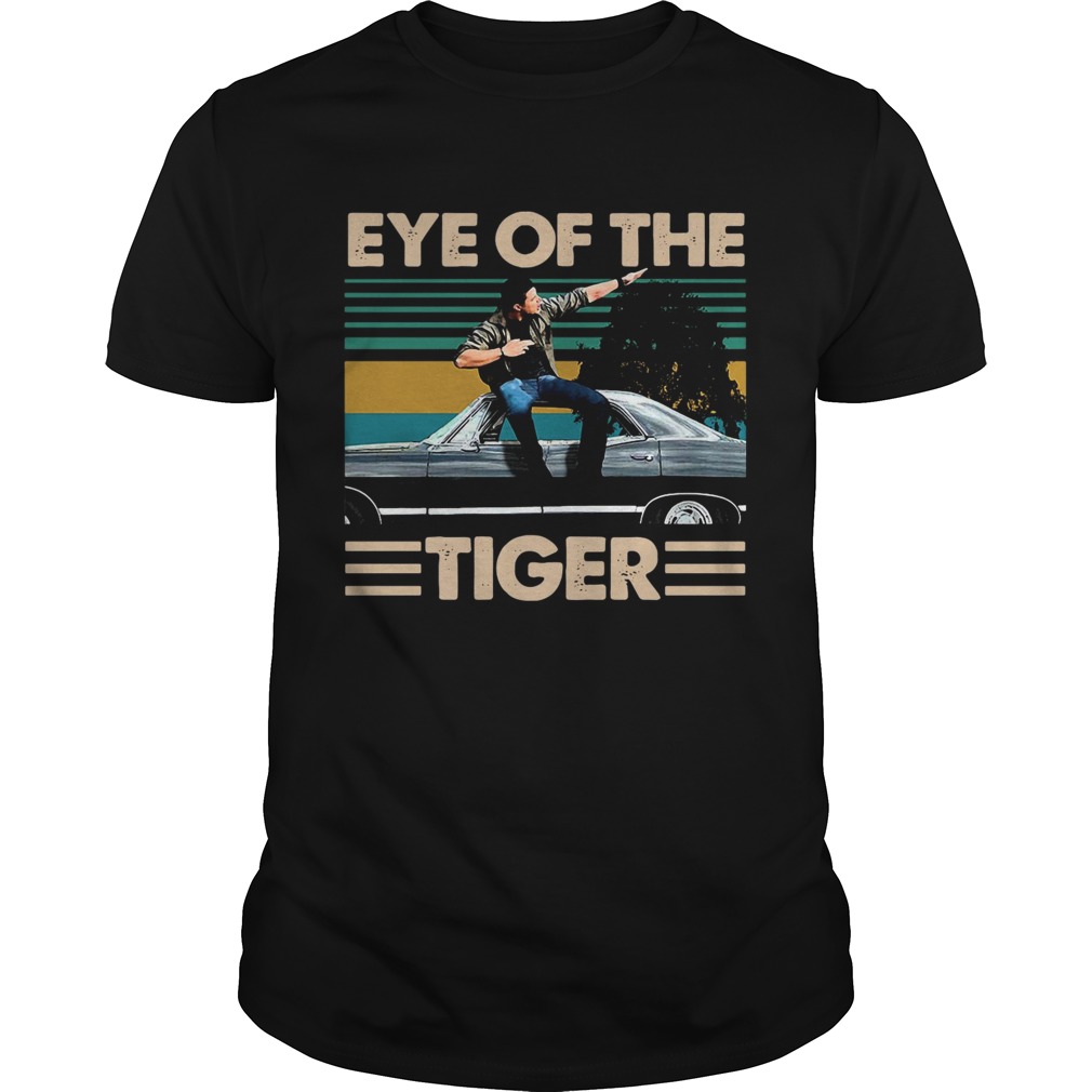 Eye of the tiger Supernatural retro shirt