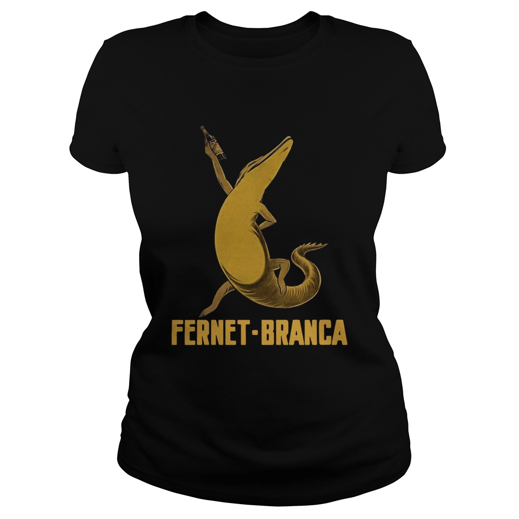Fernet Branca Crocodile Shirt Classic Ladies
