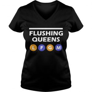Flushing LFGM Queens Ladies Vneck