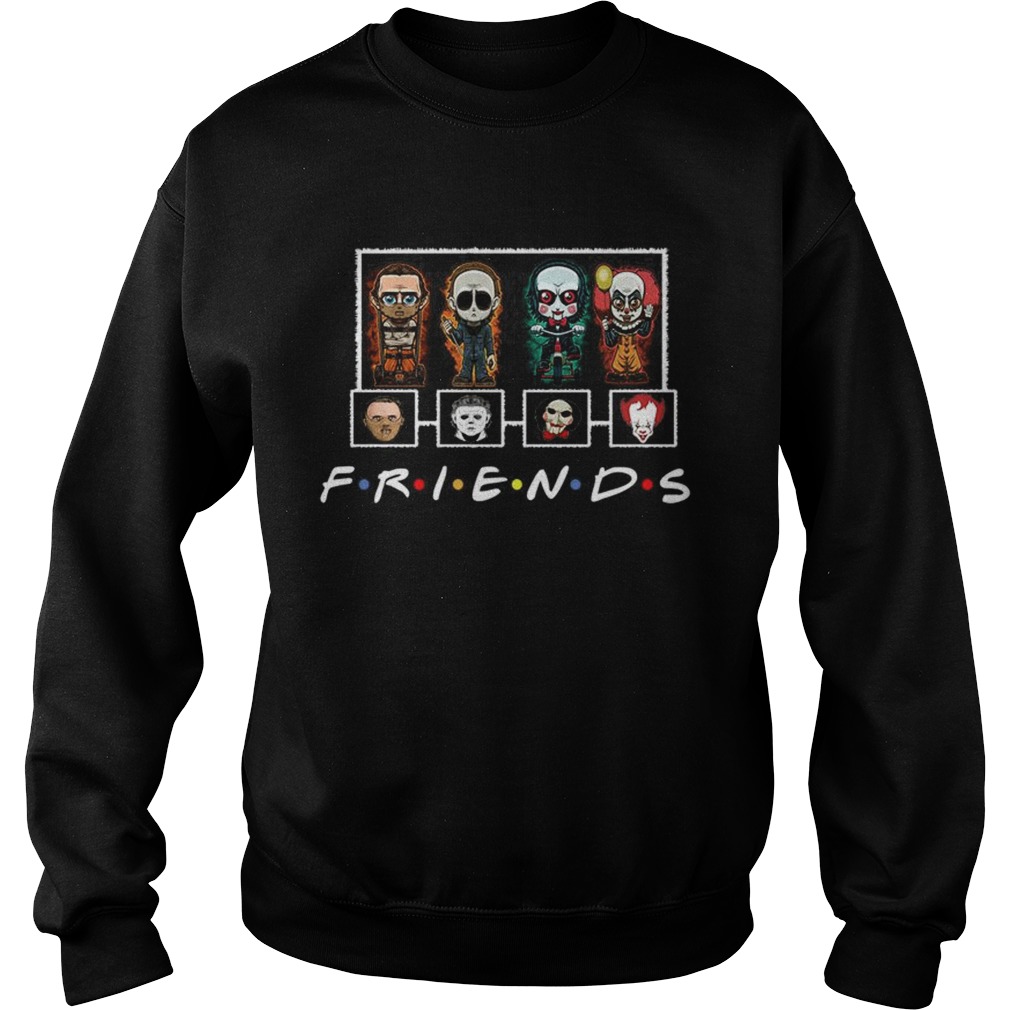 Friends Horror Movie Creepy Halloween Funny TShirt Sweatshirt