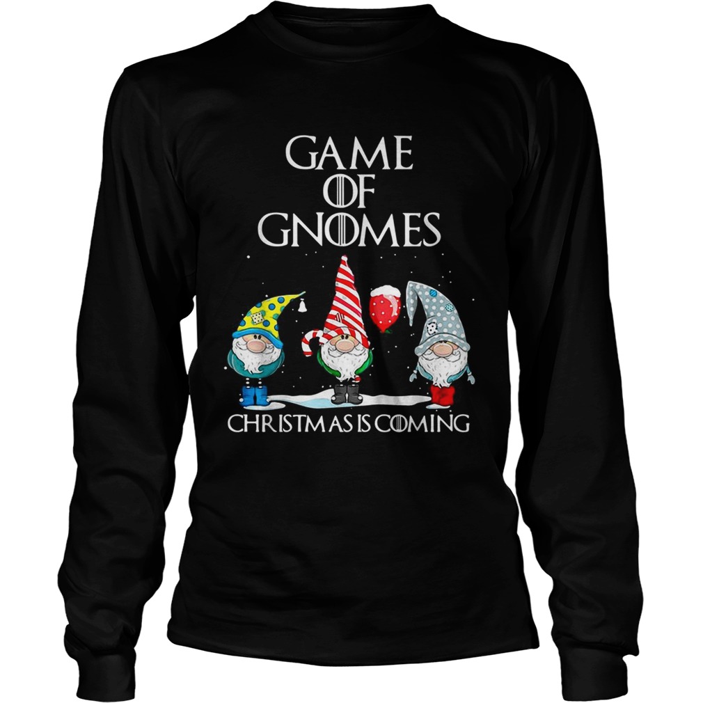 Game of Thrones Game of Gnomes Christmas is coming LongSleeve