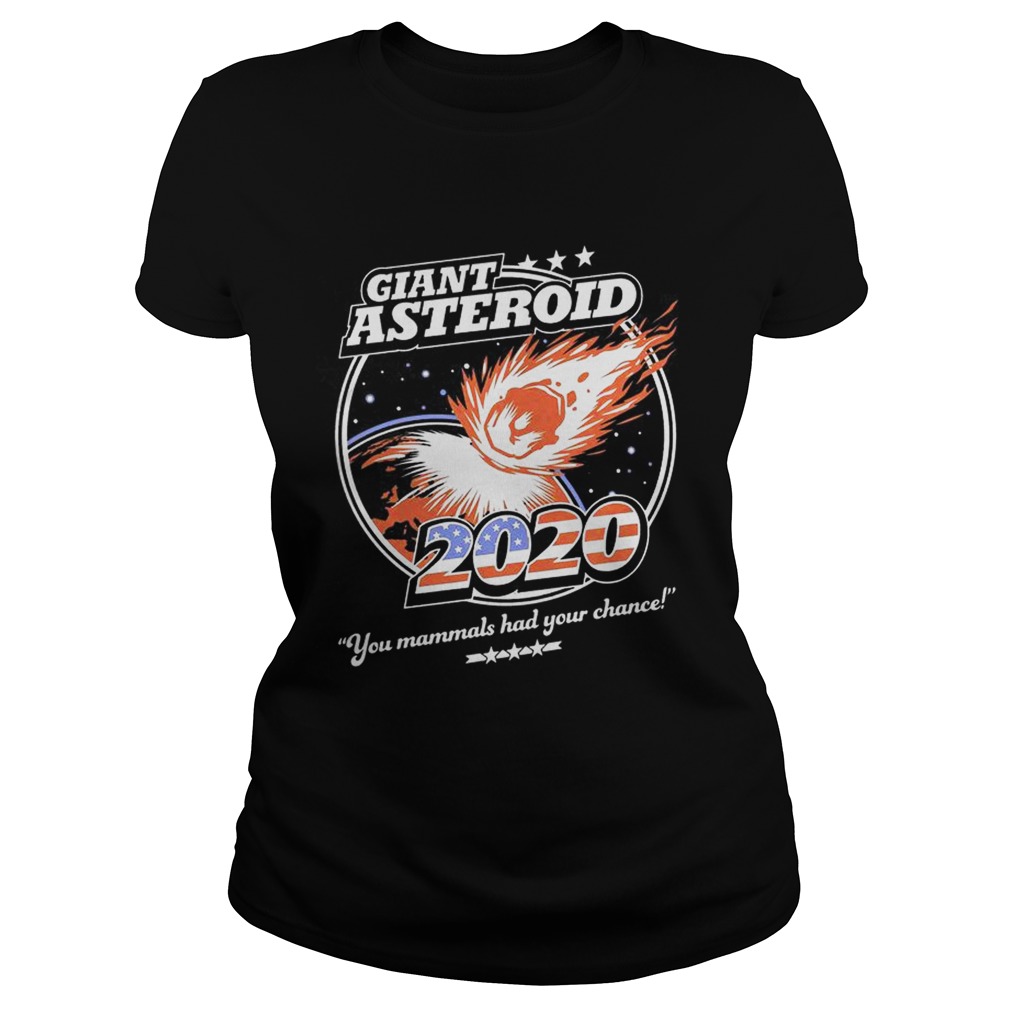 Giant Asteroid 2020 Shirt Classic Ladies
